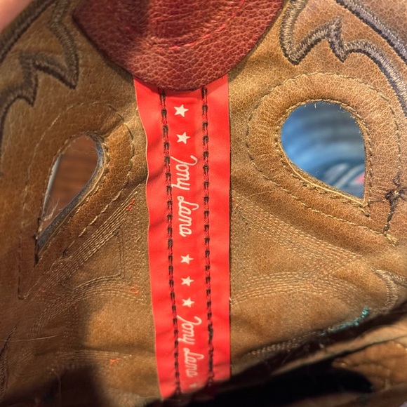 EUC Tony Lama mens cowboyy boots. Size 10D - Picture 8 of 13